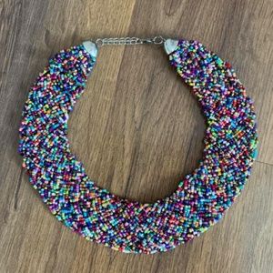 Confetti Beaded Collar